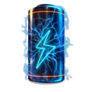Charging Battery Clipart: Power Up! Download a Vivid Symbol of Energy Recharge.  Use in presentation / media designs.