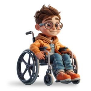 &lt;h2&gt;Smiling Boy in Wheelchair Clipart&lt;/h2&gt;

&lt;p&gt;This image depicts a boy with stylish hair, wearing a hoodie and jeans, seated in a modern wheelchair. The boy had a cheerful smile while exuding confidence and positivity.&lt;/p&gt;

&lt;h2&gt;What this Design Element Represents&lt;/h2&gt;

&lt;p&gt;This &lt;strong&gt;Smiling Boy in Wheelchair clipart&lt;/strong&gt; represents inclusivity and diversity, showcasing a confident young individual who is differently-abled. The image radiates positivity and strength, breaking the stereotypes often associated with disability. It emphasizes that physical challenges are not barriers to expressing style, confidence, or happiness. The modern design of the wheelchair also highlights advancements in technology aiding mobility for differently-abled individuals.&lt;/p&gt;

&lt;h2&gt;Usage in Presentations&lt;/h2&gt;

&lt;p&gt;This versatile clipart can be effectively used in various presentation contexts to convey messages of strength, resilience, and inclusivity.&lt;/p&gt;

&lt;ul&gt; 
&lt;li&gt;To emphasize corporate social responsibility initiatives focusing on inclusivity and diversity.&lt;/li&gt; 
&lt;li&gt;In educational settings to foster an environment of acceptance and equality.&lt;/li&gt; 
&lt;li&gt;Healthcare presentations to showcase advancements in mobility aids technology.&lt;/li&gt; 
&lt;li&gt;In motivational speeches to exemplify overcoming physical challenges.&lt;/li&gt; &lt;/ul&gt;

&lt;p&gt;Add this boy in wheelchair clipart image to slide one of our &lt;a href=“/powerpoint-templates”&gt;PowerPoint templates&lt;/a&gt;, creating a visual focal point that complements your presentation’s message effectively. Its vibrant colors and dynamic posture captivate the audience&#039;s attention while reinforcing key points visually.&lt;/p&gt;

&lt;h2&gt;Flexibility in Media Design Projects&lt;/h2&gt;
&lt;p&gt;This clipart with a transparent PNG background offers flexibility for media design projects. It can be easily integrated into various backgrounds without the hassle of editing or removing unwanted pixels around the image. This feature enhances visual consistency across different media platforms while maintaining the integrity of design aesthetics.&lt;/p&gt;

&lt;p&gt;You can find many more standout visuals by exploring our collection of &lt;a href=“/presentation-clipart”&gt;Presentation Clipart&lt;/a&gt;. These images are meticulously designed to enhance your visual aids’ impact, ensuring your message is conveyed effectively.&lt;/p&gt;