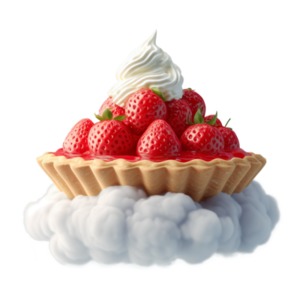 Pie in the sky idiom - clipart depicts unattainable dreams and aspirations. Download now for presentation / media design.