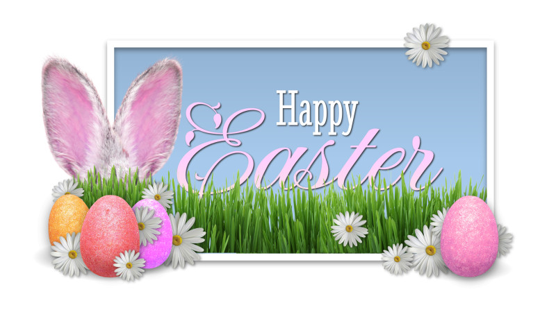 This Presentation Clipart shows a preview of Easter Ears Clipart