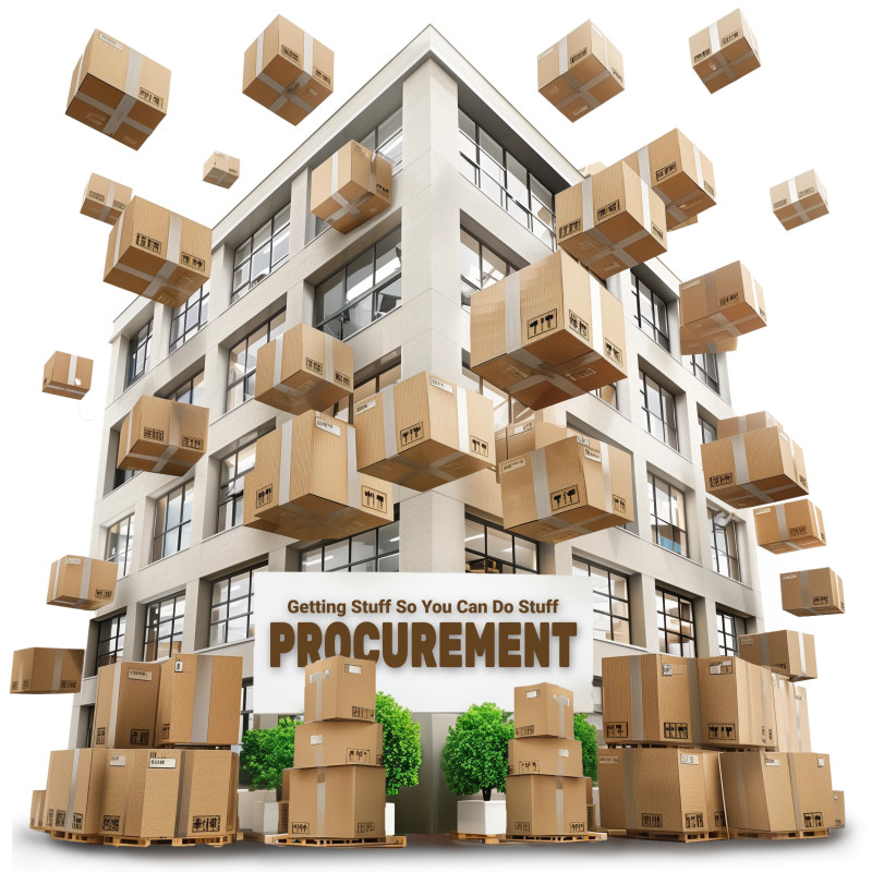 This Presentation Clipart shows a preview of The Procurement Office