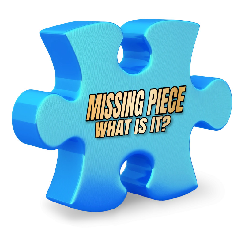 This Presentation Clipart shows a preview of A Missing Piece