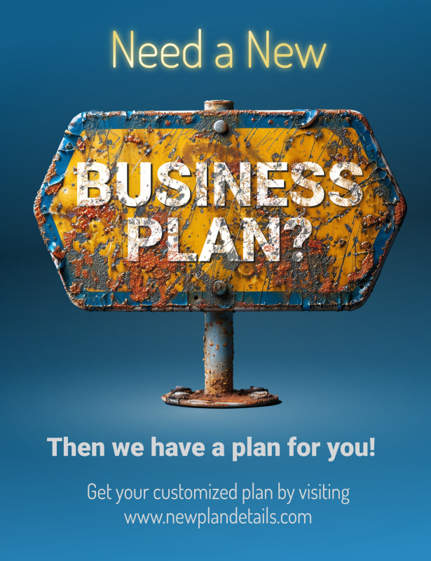 This Presentation Clipart shows a preview of New Business Plan - Editable Clipart