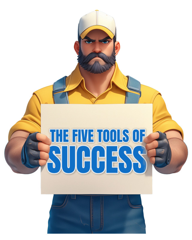 This Presentation Clipart shows a preview of Tool Man