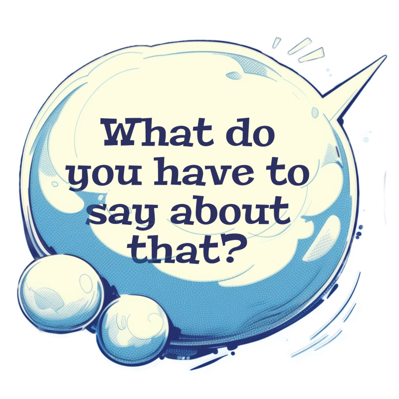 This Presentation Clipart shows a preview of Stylized Speech Bubble Clipart