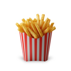French Fries Clipart - A delicious fast food treat