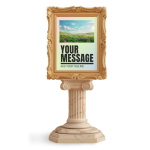 Download or customize this pillar and frame clipart image. Access customization option to personalize and use in presentation/media designs.