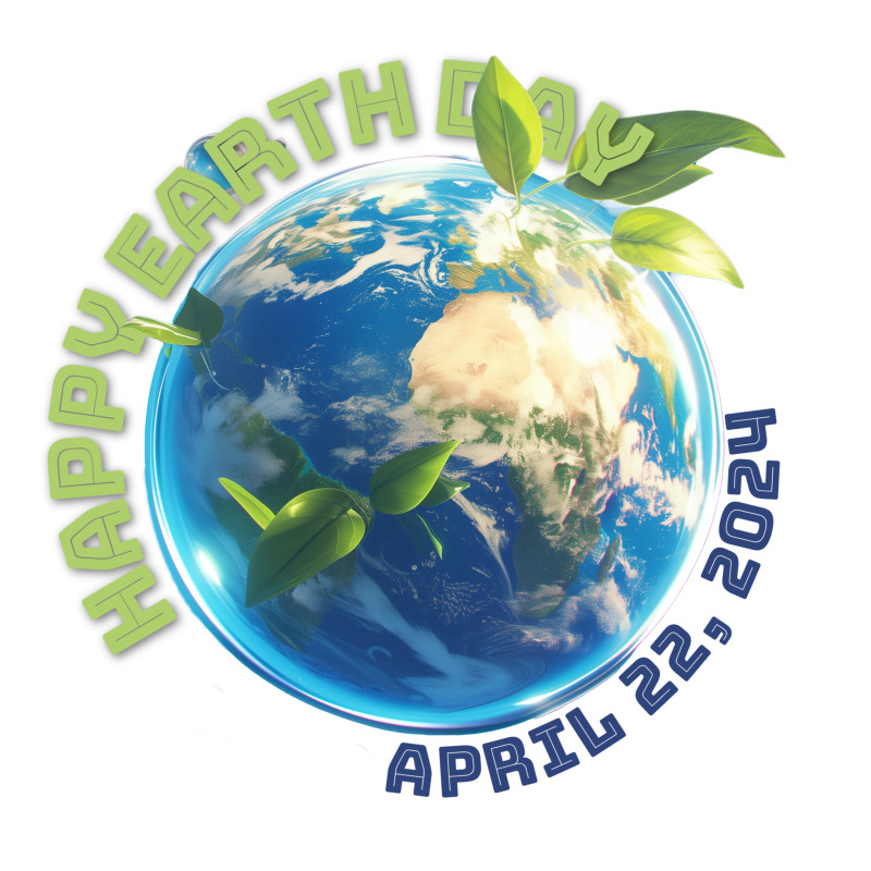 This Presentation Clipart shows a preview of Happy Earth Day Clipart