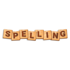 Download this clipart image of scrabble tiles laying out the word spelling.  Add to your presentations or media designs for a visual element about literacy.