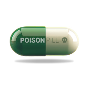 Edit the text on the side of this Custom Poison Pill, a PNG Clipart with a Transparent Background