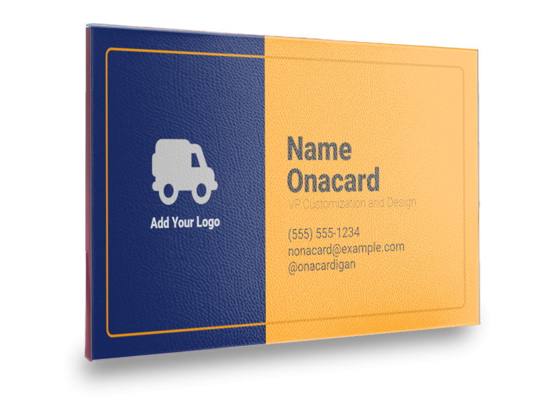This Presentation Clipart shows a preview of Simple Business Card