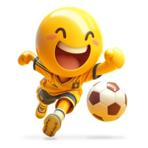 Download this emoji soccer player clipart to add a visual aid for this sport inside your presentation and media designs.
