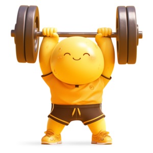 Download this emoji weightlifter clipart to add a visual aid for this sport inside your presentation and media designs.