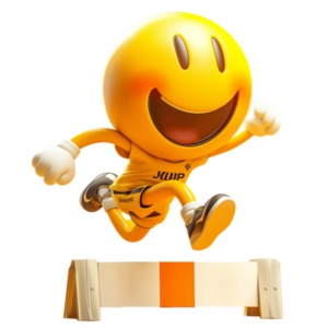 Download this emoji hurdle jumper clipart to add a visual aid for this sport inside your presentation and media designs.