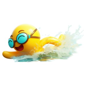 Download this emoji swimmer clipart to add a visual aid for this sport inside your presentation and media designs.