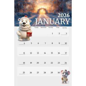 Download or edit this winter themed calendar image to fit the month and year needed in your design.  Print or add to presentations/media designs.