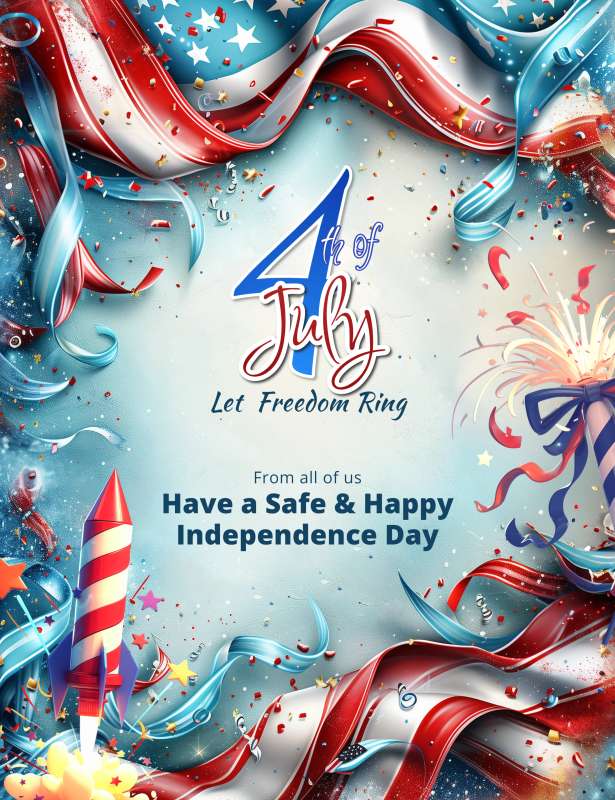 This Presentation Clipart shows a preview of Let Freedom Ring