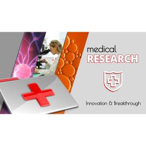 Download or customize this medical analysis image design by editing the text placeholders, swapping the images, and changing colors.