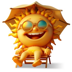 &lt;h2&gt;Summer Relaxation and Fun&lt;/h2&gt;

&lt;p&gt;This image depicts a stylized sun character lounging comfortably in a beach chair under an umbrella. The sun has a cheerful face and wears sunglasses, and its rays extend to resemble arms and legs in a relaxed pose.&lt;/p&gt;

&lt;p&gt;This &lt;strong&gt;Summer Sun Sunbathing clipart image&lt;/strong&gt; is rich with symbolism, representing the joy and leisure associated with summer. Its relaxed posture under an umbrella conveys the idea of taking a break and enjoying the warm weather. The sunglasses add a touch of coolness, suggesting protection from the sun&amp;#39;s bright rays. Overall, this image encapsulates the essence of summer relaxation and fun.&lt;/p&gt;

&lt;details&gt;&lt;summary&gt;Read more details...&lt;/summary&gt;

&lt;h2&gt;Usage Ideas for PowerPoint and Google Slides Presentations&lt;/h2&gt;

&lt;ul&gt;
	&lt;li&gt;Highlighting seasonal sales or promotions in retail or service industries.&lt;/li&gt;
	&lt;li&gt;Introducing topics related to vacation planning or travel destinations.&lt;/li&gt;
	&lt;li&gt;Enhancing discussions about climate, weather patterns, or environmental science.&lt;/li&gt;
	&lt;li&gt;Kicking off company events or team-building activities scheduled for the summer months.&lt;/li&gt;
&lt;/ul&gt;

&lt;p&gt;Imagine incorporating this clipart image into one of our &lt;a href=&quot;/powerpoint-templates&quot;&gt;PowerPoint templates&lt;/a&gt;. It can create an engaging visual focal point that complements your message on the slide. By adding such vibrant imagery, presenters can capture their audience&amp;#39;s attention while reinforcing their topic&amp;#39;s mood or theme. Our PowerPoint templates are designed to enhance your presentations with unique and engaging visuals.&lt;/p&gt;

&lt;h2&gt;&lt;a href=&quot;/powerpoint-templates&quot;&gt;Utility in Media Design Projects&lt;/a&gt;&lt;/h2&gt;

&lt;p&gt;This clipart&amp;#39;s transparent PNG background&amp;nbsp;makes it incredibly versatile for media design projects. It allows designers to overlay this cheerful sun character onto various backgrounds without any unsightly borders, ensuring seamless integration into flyers, websites, or digital advertisements. This flexibility is essential for creating eye-catching and contextually appropriate professional-looking designs.&lt;/p&gt;

&lt;p&gt;In search of more unique visuals? You can find many more standout &lt;a href=&quot;/presentation-clipart&quot;&gt;Presentation Clipart&lt;/a&gt; that are excellent visual aids to enhance your presentations&amp;#39; effectiveness.&lt;/p&gt;
&lt;/details&gt;