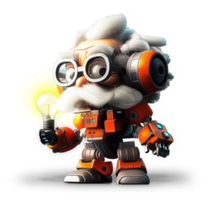 Download this Albert Einstein robot image, representing the fusion of historical genius with modern technology and AI-enhanced innovation.