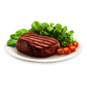 Download this steak dinner clipart image symbolizing food, celebration and indulgence.