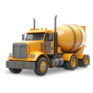 Download this dump truck clipart to symbolize heavy-duty transportation, efficiency, and progress in construction and urban development.