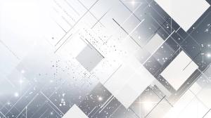 A sleek abstract background with geometric shapes in gray and white, perfect for modern presentations.

