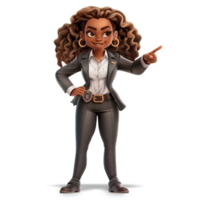 Download this detective clipart, symbolizing curiosity, intelligence, and leadership in the pursuit of truth and uncovering hidden information.