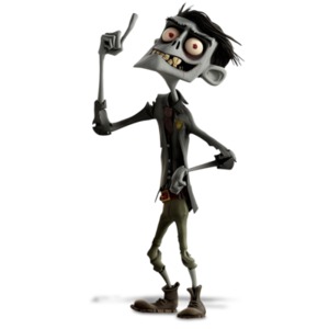 Download this zombie idea clipart, symbolizing unexpected creativity and new life from old ideas, encouraging inspiration from unconventional sources.