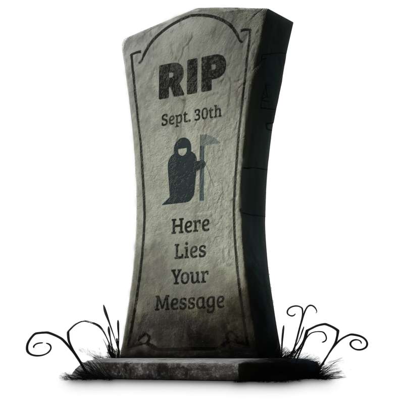 This Presentation Clipart shows a preview of Gravestone Clipart: Endings & Remembrance