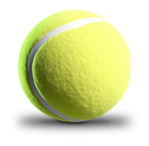 Download this close-up of a tennis ball, representing sports and competition.