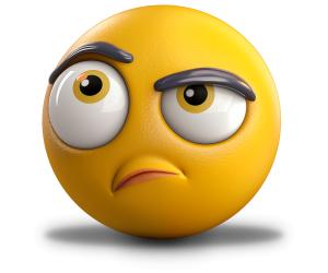 This emoji represents contemplation and deep thought, perfect for discussions on decision-making.