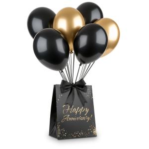 Download or customize this Anniversary Bag and Balloons clipart image for your presentations, media design projects, and more.