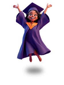 Celebrate academic milestones with vibrant graduation clipart, perfect for PowerPoint presentations about achievement, education, and success.