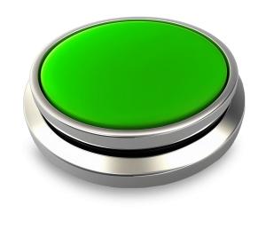 Download this clipart of a shiny green button. Great for start concepts, approvals, go signals, and positive actions in presentations or designs.