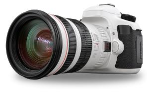 A sleek professional camera showcasing advanced design and vibrant lens features.