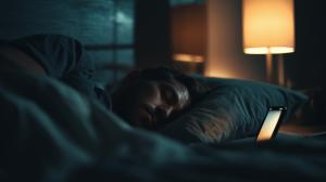 Download this serene nighttime rest presentation clipart to enhance discussions on sleep and wellness.