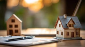 Download this real estate financial workspace presentation clipart to elevate your investment discussions.