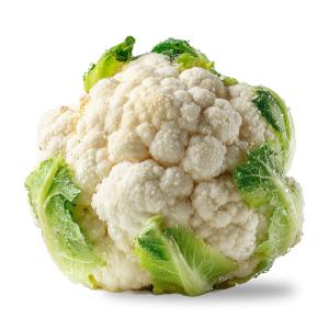 Download this fresh cauliflower presentation clipart to promote healthy eating in your slides.