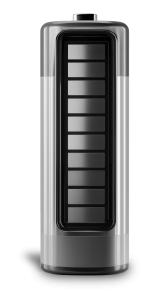 Download this Illustration of an empty battery icon showing no charge. Perfect for energy, power, fatigue, technology, and low-battery warning themes.