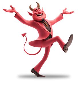 Download this lively devil presentation clipart to add a playful twist to your slides.Title: Devil Dance Clipart