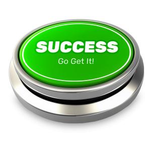 Download or customize this customizable clipart of a green button with the word &quot;SUCCESS.&quot; Edit text to fit goals, achievements, or motivational themes.
