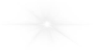 Illuminate your presentation with this bright lens flare PNG featuring radiant beams. Ideal for dark themes and easily recolored for light backgrounds.