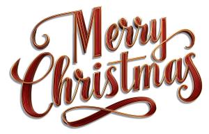 Download this elegant Merry Christmas typography presentation clipart to enhance your festive slides.Title: Merry Christmas Typography