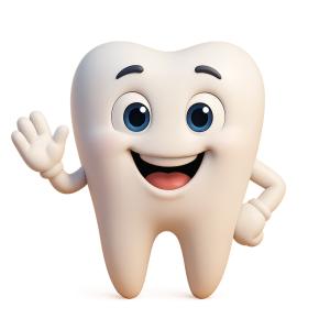 Download this happy tooth presentation clipart to make dental health topics fun and engaging.