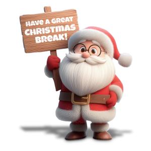 Download or customize this Santa Claus clipart for festive presentations and holiday designs.