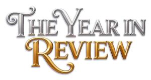 Download this Year in Review typography clipart for impactful presentation design.