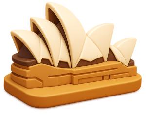 Download this Sydney Opera House clipart for engaging presentation design that highlights iconic architecture.Title: Sydney Opera House Cartoon Clipart