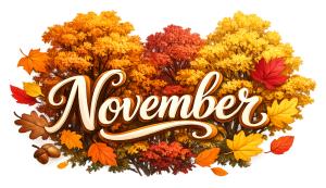Download this November-themed Presentation Clipart to enhance your seasonal presentation design with autumn visuals.Title: November Month Autumn Clipart