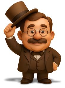 Download this Theodore Roosevelt raising hat clipart for engaging presentation design.

Title: Theodore Roosevelt Hat Celebration Clipart

